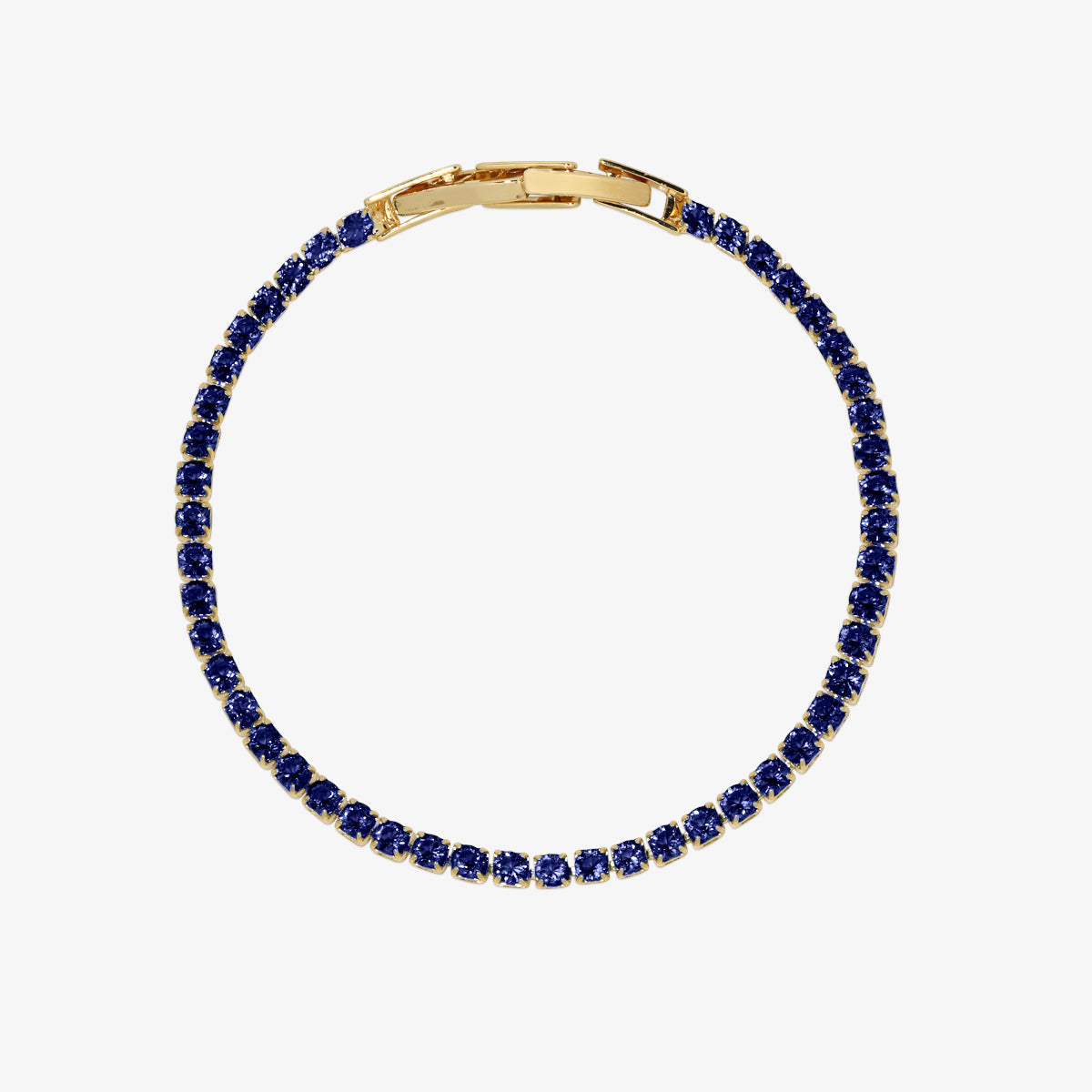 Crystal Tennis Bracelet for Women – Gold Plated Luxury Bracelet UK