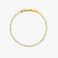 Crystal Tennis Bracelet for Women – Gold Plated Luxury Bracelet UK