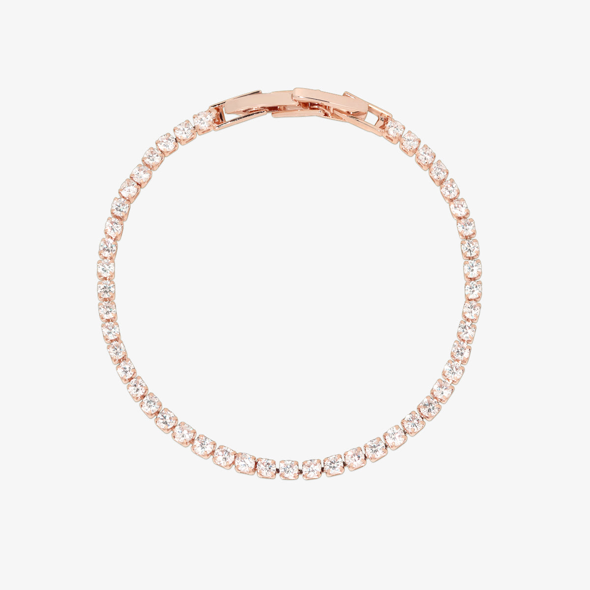 Crystal Tennis Bracelet for Women – Gold Plated Luxury Bracelet UK